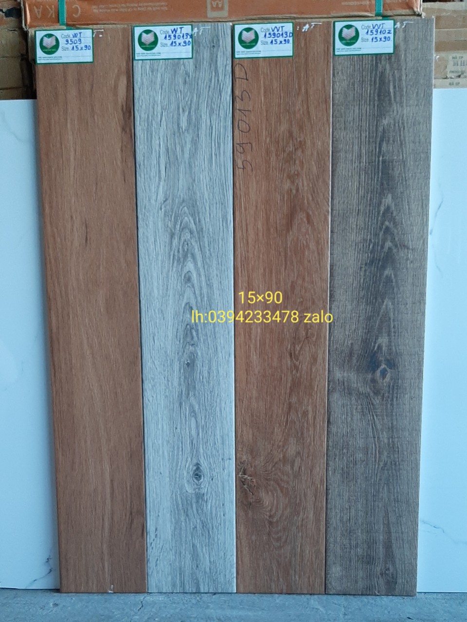 Gạch gỗ 15x90 nhập khẩu giá rẻ