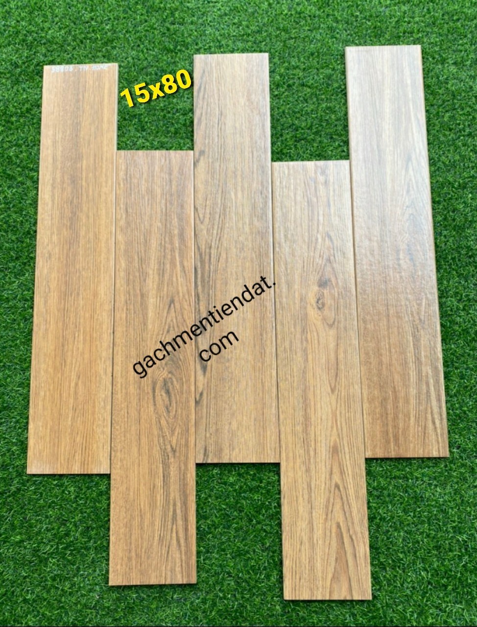 Gạch giả gỗ 15x80 ốp tường giá rẻ