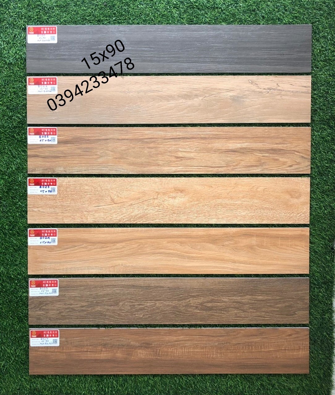 gạch giả gỗ 15x90 lát nền giá rẻ