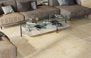 Ứng dụng gạch bóng kiếng 120x120 khổ lớn cho không gian trang trí