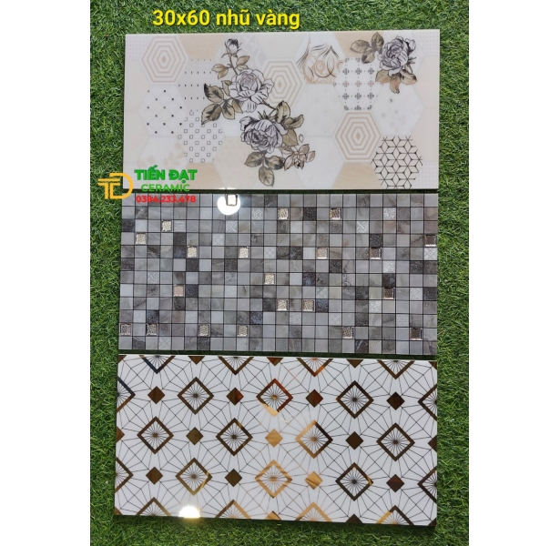 Top 30 Mẫu Gạch Lục Giác 30x60 Nhũ Bạc Cao Cấp HCM