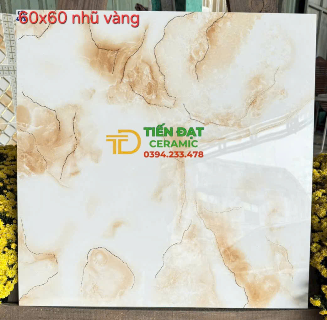 Đá Đồng Chất Khắc Kim 60x60 Ốp Lát Đại Sảnh Quầy Tiếp Tân 