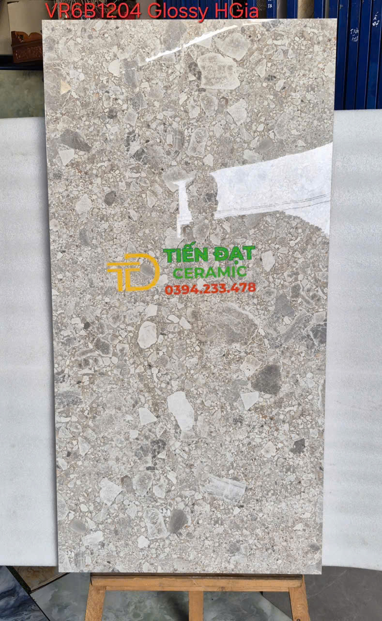 Gạch Giả Đá Hoa Cường 60x120 Ốp Lát Khách Sạn Cao Cấp