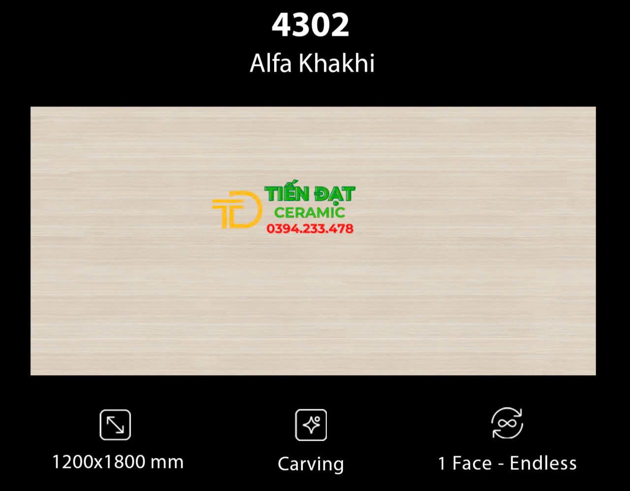 Gạch Giả Gỗ Đá Mờ Hiệu Ứng Carving 120x180 Ốp Lát Biệt Thự