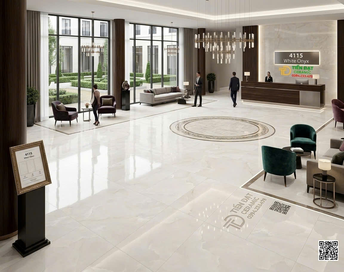 Gạch Khổ Lớn Ấn Độ 120x180 Ốp Tường Lát Nền Phòng Khách