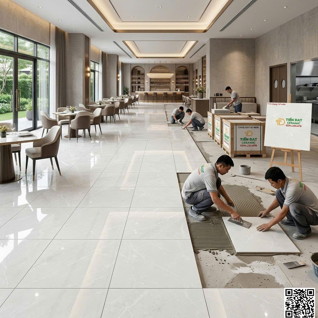 Kho Gạch Nhập Khẩu 1000x1000 Lát Nền Bóng Kiếng Kim Cương