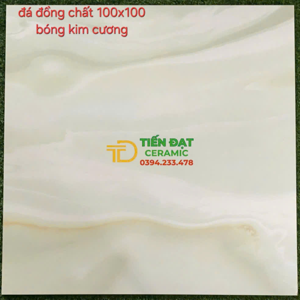 Gạch Nhập Khẩu TQ 100x100 Vân Xanh Ngọc Ốp Lát Biệt Thự