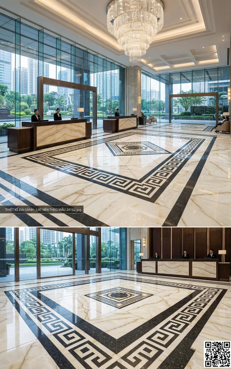 Gạch Đồng Chất TQ 60x120 Khắc Kim Vàng Ốp Lát Phòng Khách