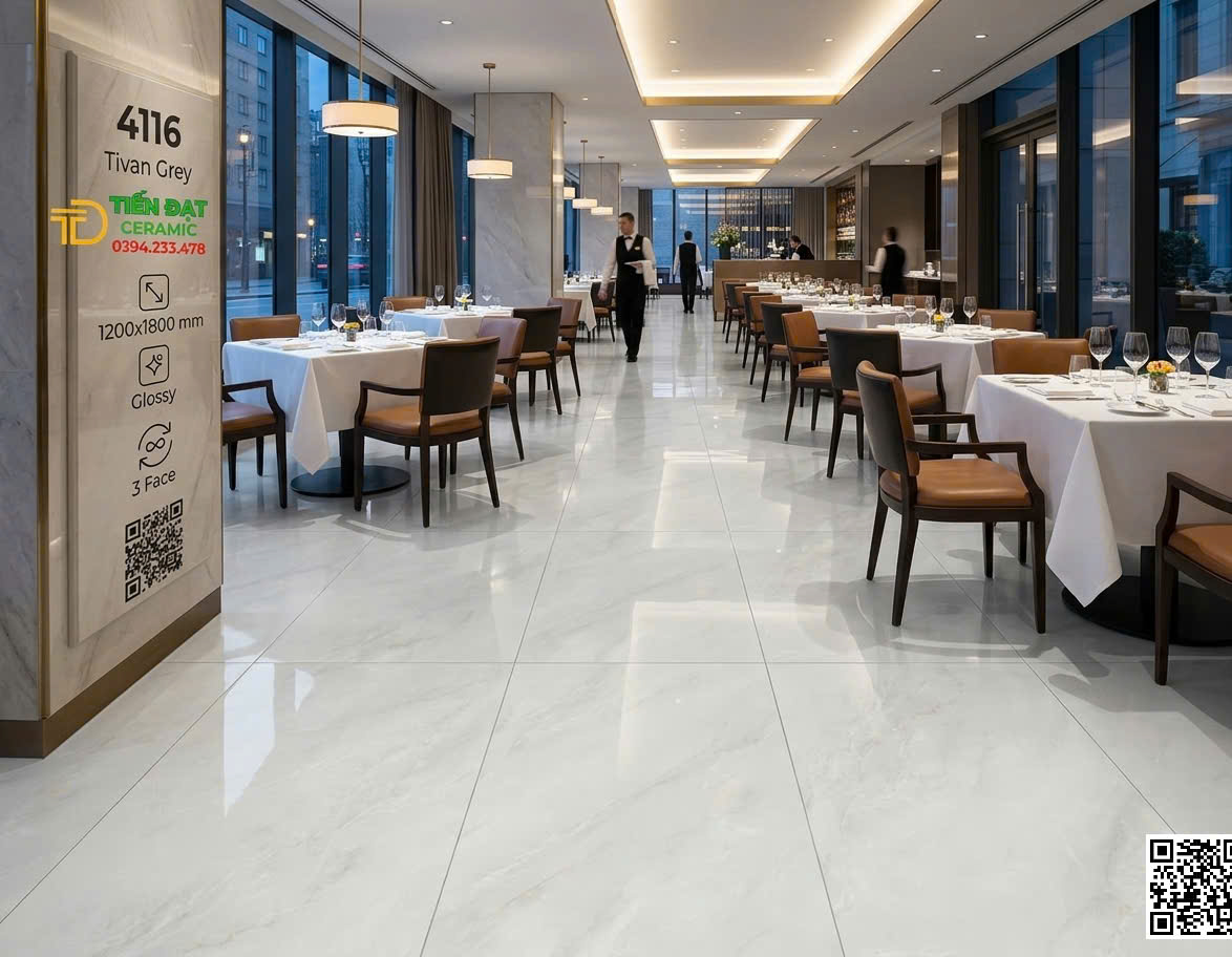 Gạch Nhập Khẩu Cao Cấp 120x180 Ốp Lát Nhà Hàng