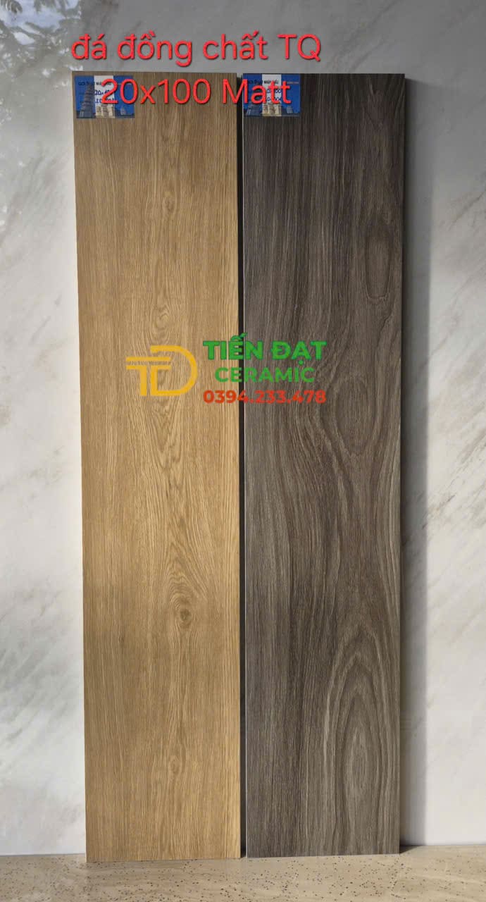 Gạch Thanh Giả Gỗ 20x100 Lát Phòng Khách Cao Cấp TQ