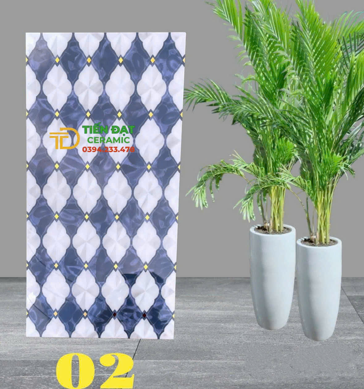 Kho Gạch Trung Quốc 30x60 Khắc Kim Cao Cấp Tại Bình Chánh