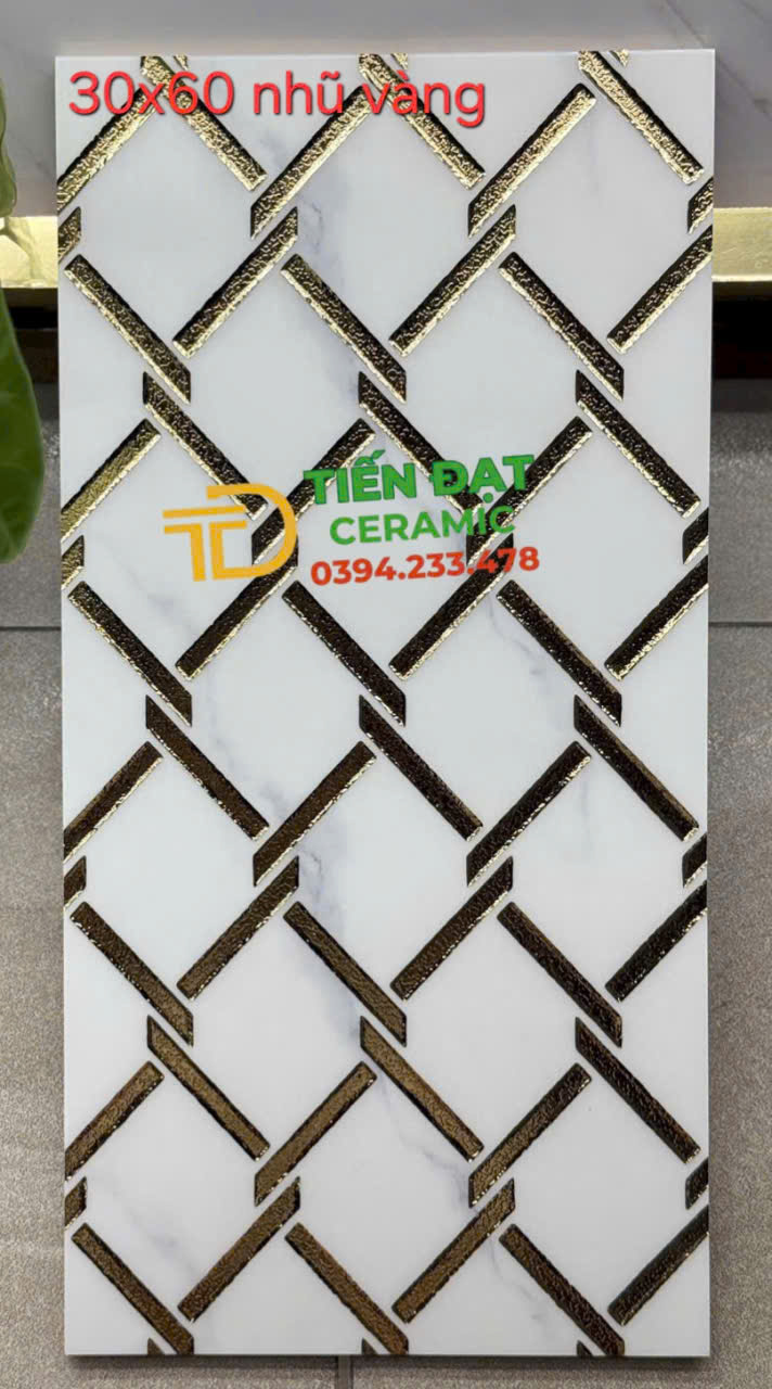 Tổng Kho Gạch Trang Trí 30x60 Nhũ Vàng Cao Cấp Tại Quận 12