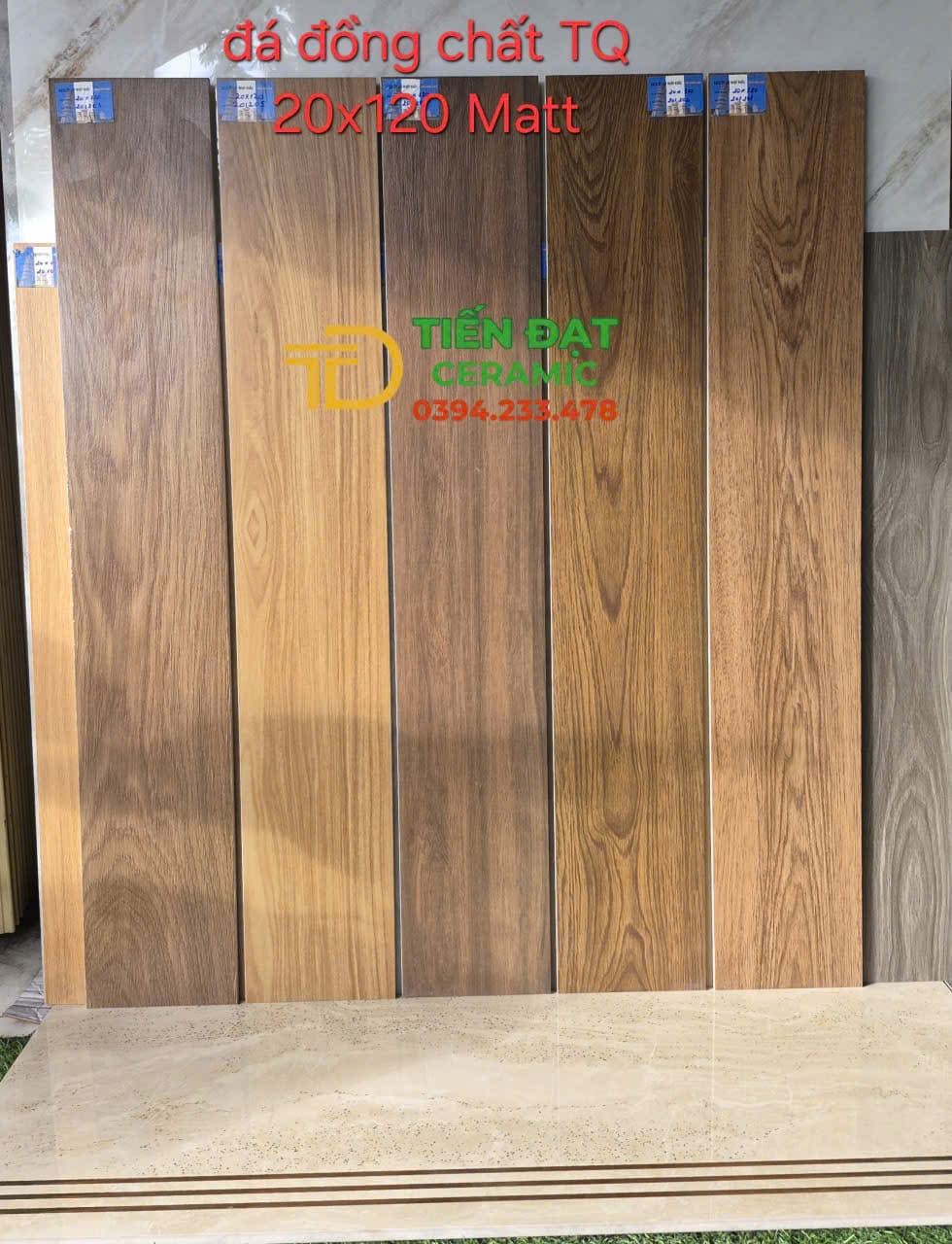 Tổng Kho Gạch Trung Quốc 20x120 Vân Gỗ Tại HCM