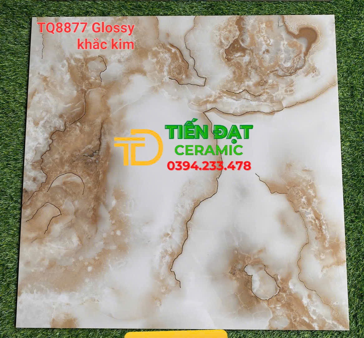 Đá Đồng Chất TQ 80x80 Lát Nền Khắc Kim Tại Quận 8