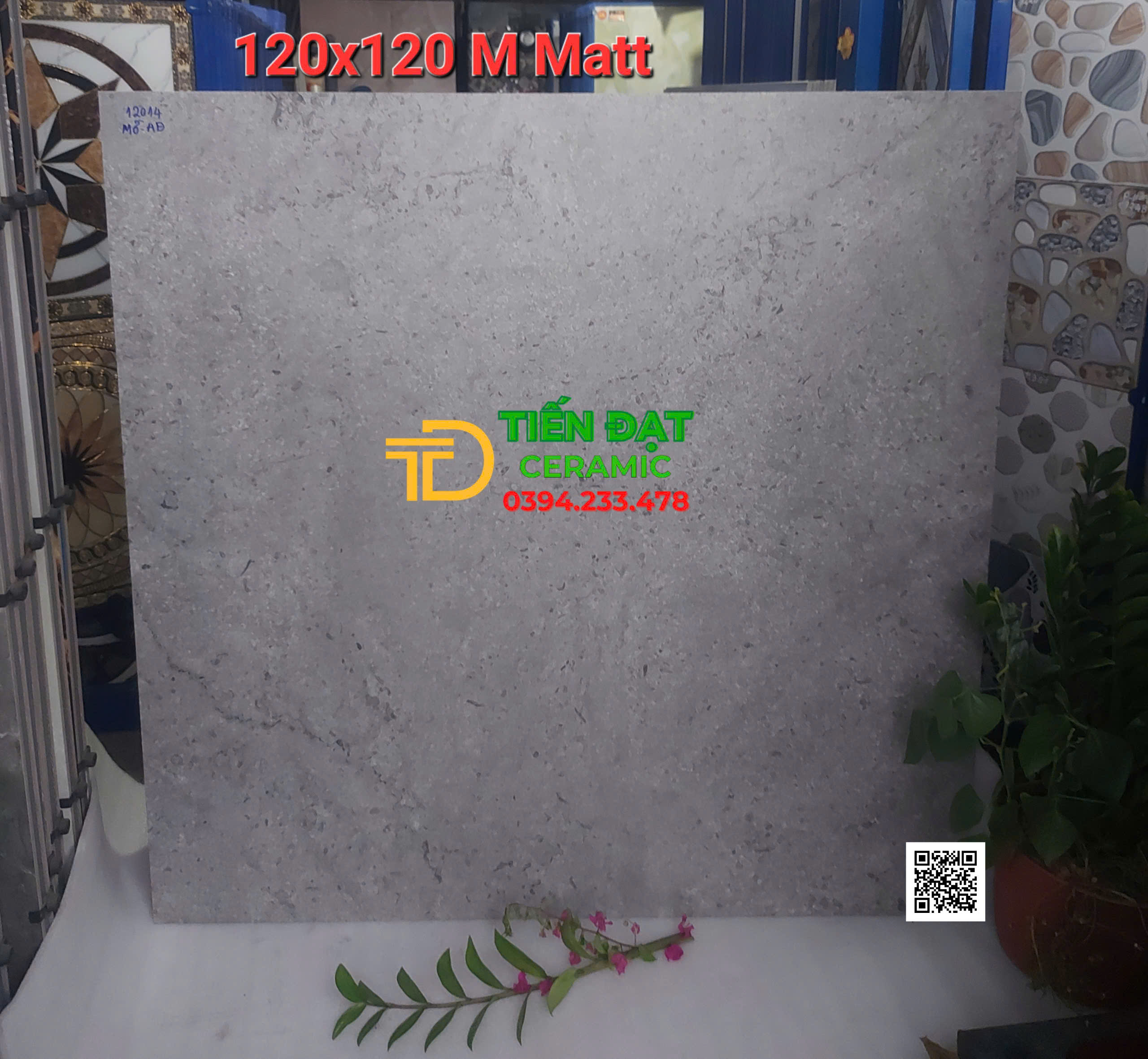 Đá Mờ 120x120 Khổ Lớn Ốp Lát Biệt Thự Cao Cấp Mẫu Mới