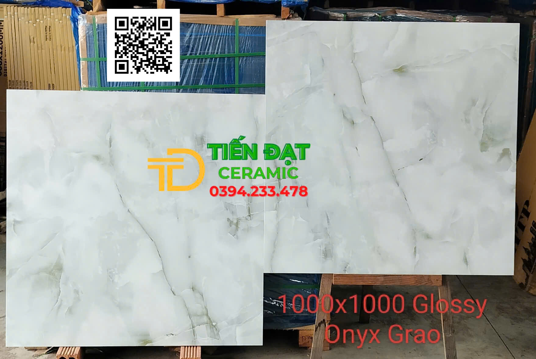 Đá Thạch Anh 120x120 Xanh Nhạt Ngọc Ốp Lát Xả Kho