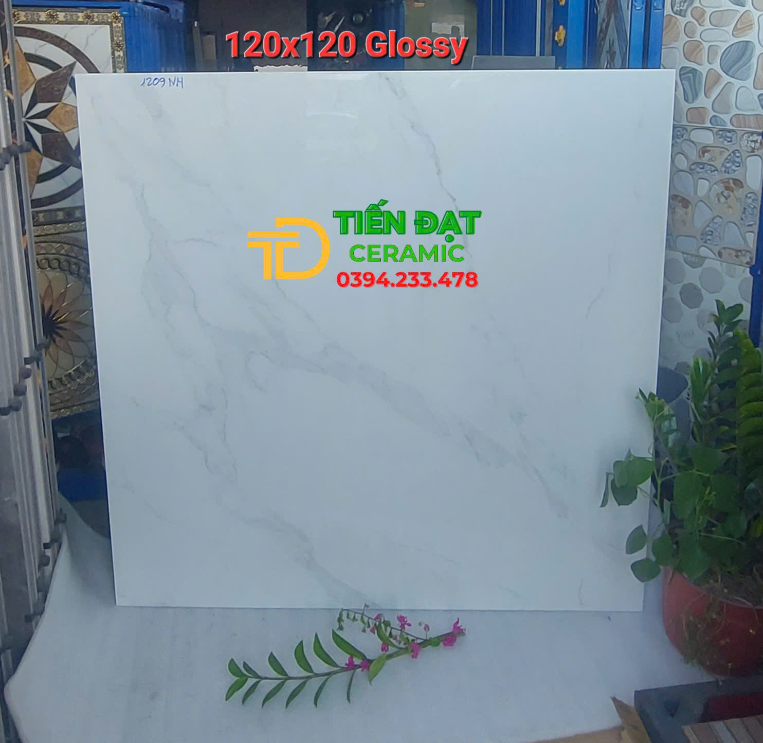 Gạch Khổ Lớn 120x120 Ốp Lát Khách Sạn Nhà Hàng Cao Cấp