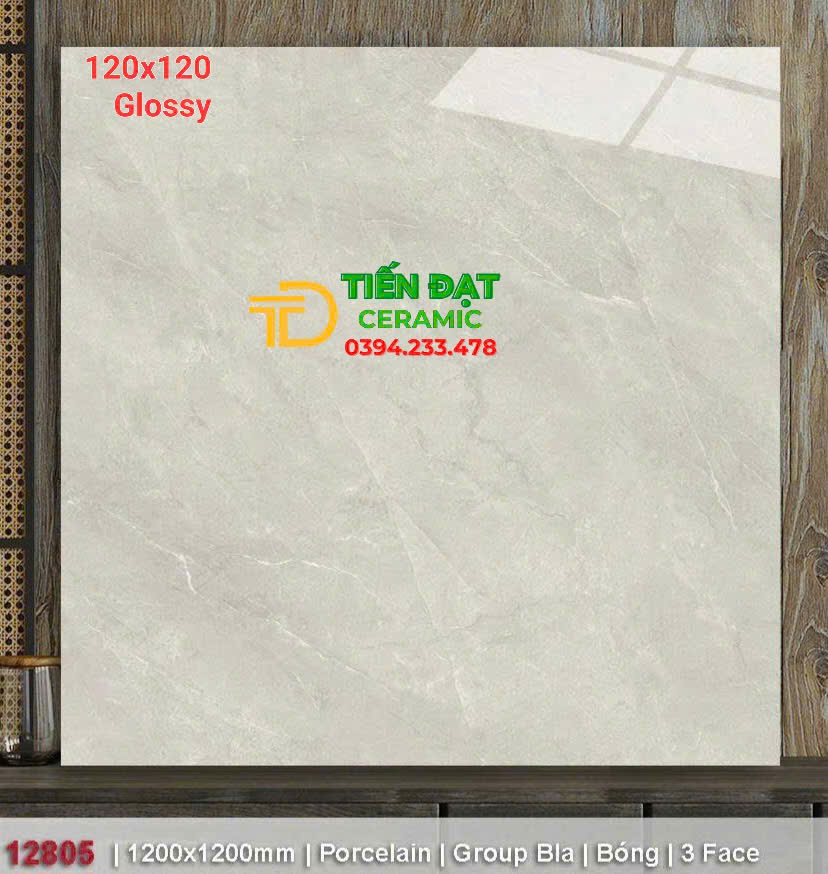 Gạch Bóng Kiếng Vi Tinh 120x120 Catalan Lát Nền Cao Cấp