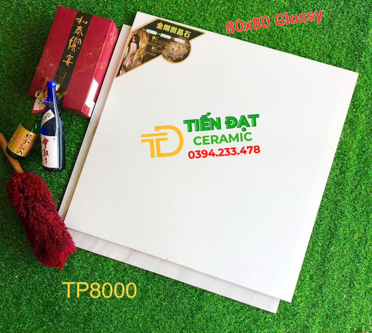 Tổng Kho Gạch Trung Quốc 80x80 Trắng Trơn Tại Bình Chánh