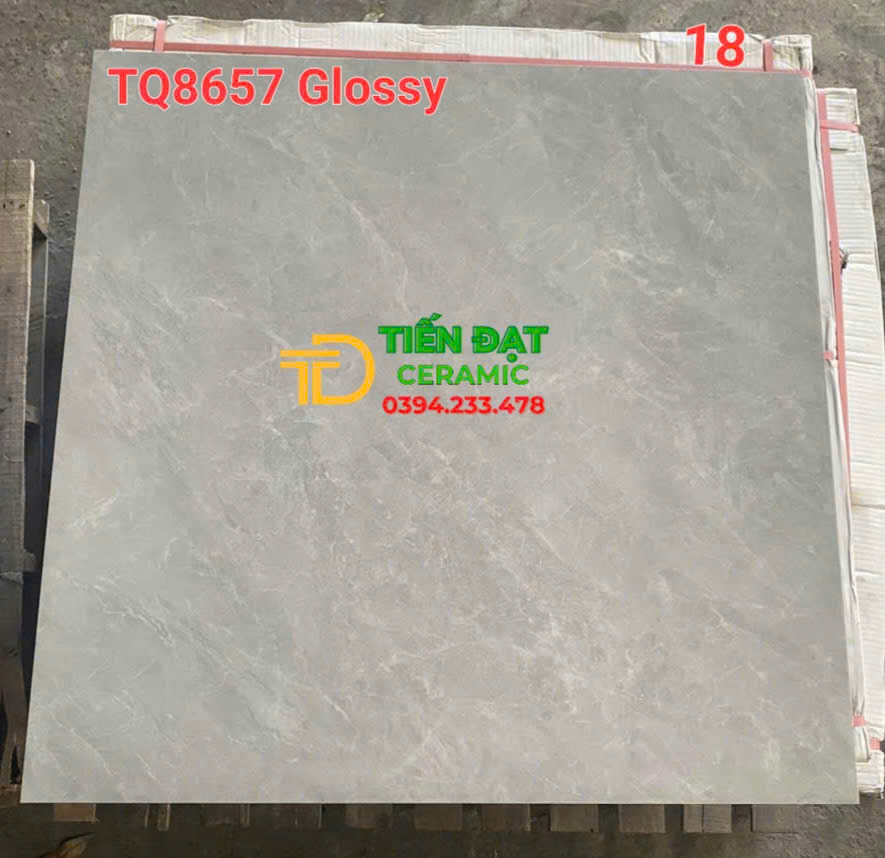 Gạch Đồng Chất 80x80 TQ Vân Xám Nhé Tại Gò Vấp