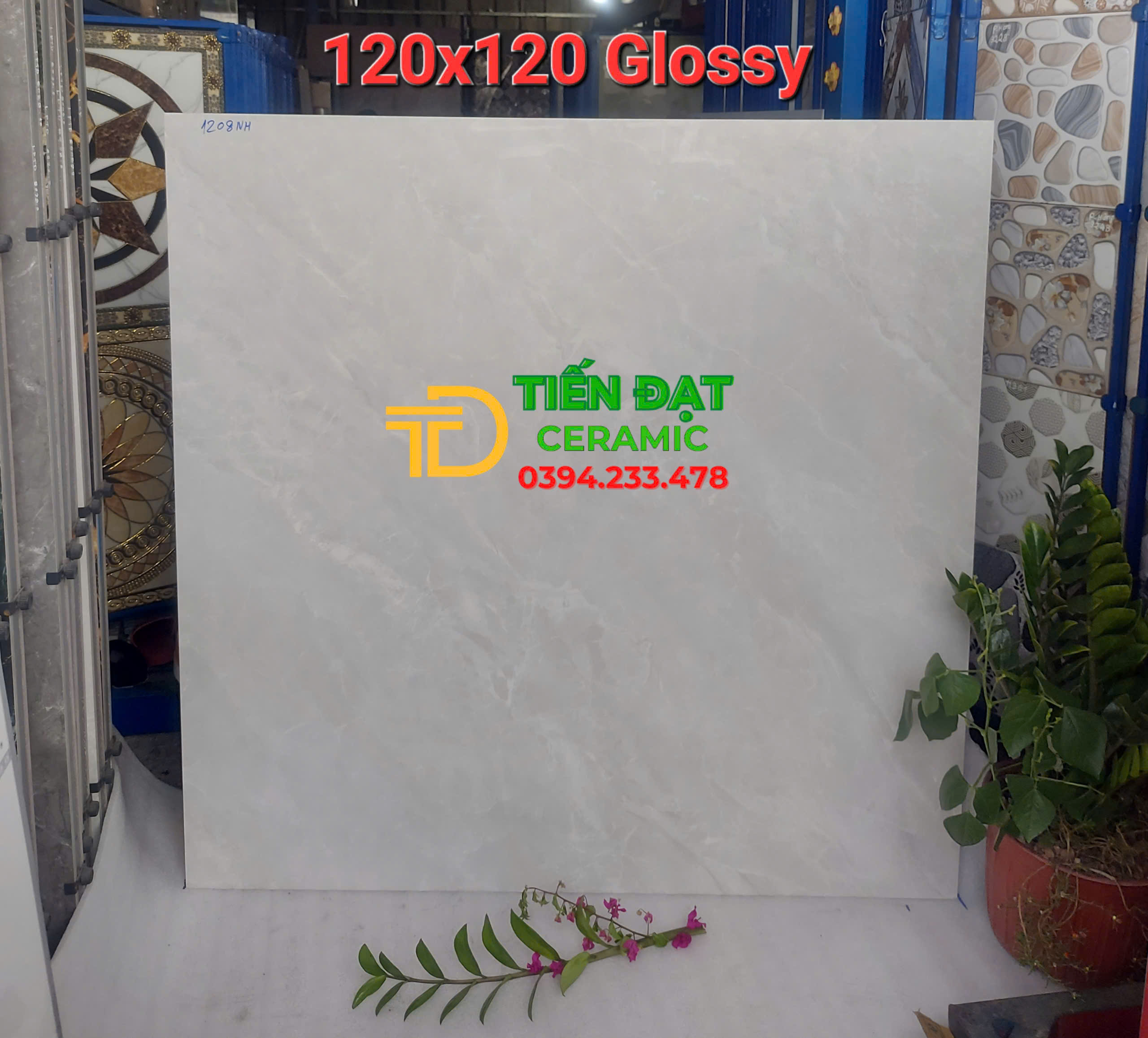 Gạch Khổ Lớn 120x120 Ốp Lát Khách Sạn Nhà Hàng Cao Cấp