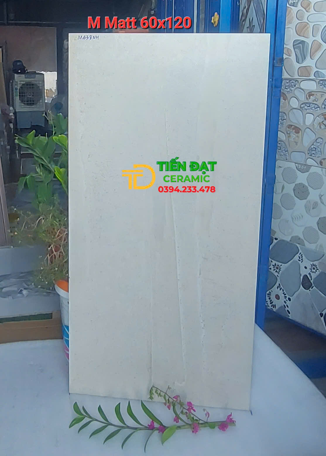 Gạch Khổ Lớn 60x120 Đá Mờ Cao Cấp Ốp Lát Nhà Tắm