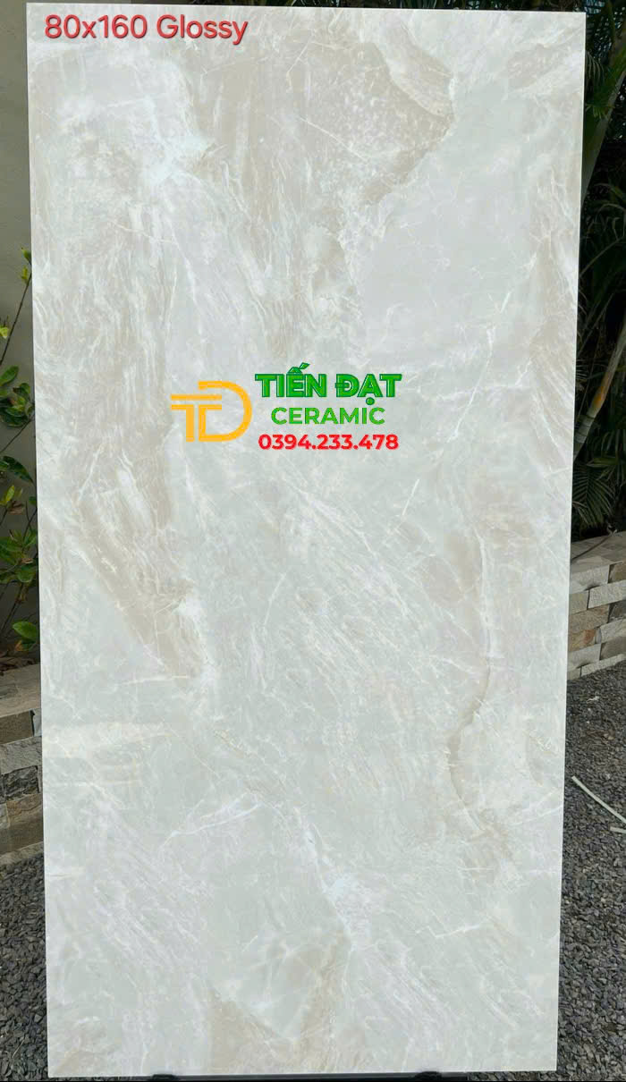 Gạch Khổ Lớn Ốp Lát Biệt Thự 80x160 Vân Giả Đá Mẫu Mới