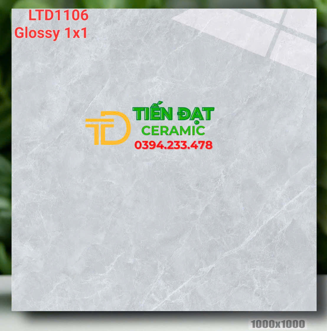 Gạch Khổ Lớn Prime 100x100 Lát Nền Vân Giả Đá Mẫu Mới