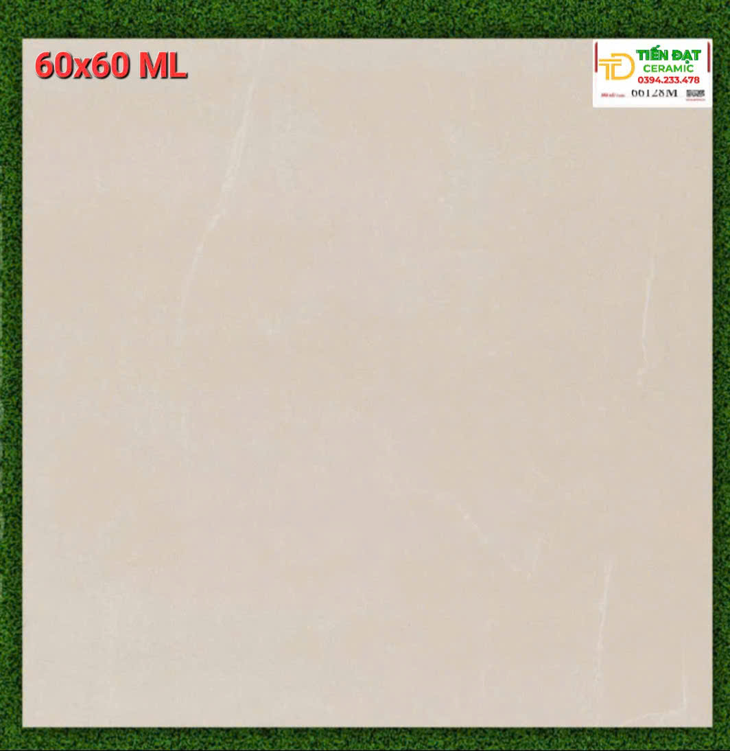 Gạch Lát Nền 60x60 Đá Mờ Cao Cấp Prime Vân Vàng Kem