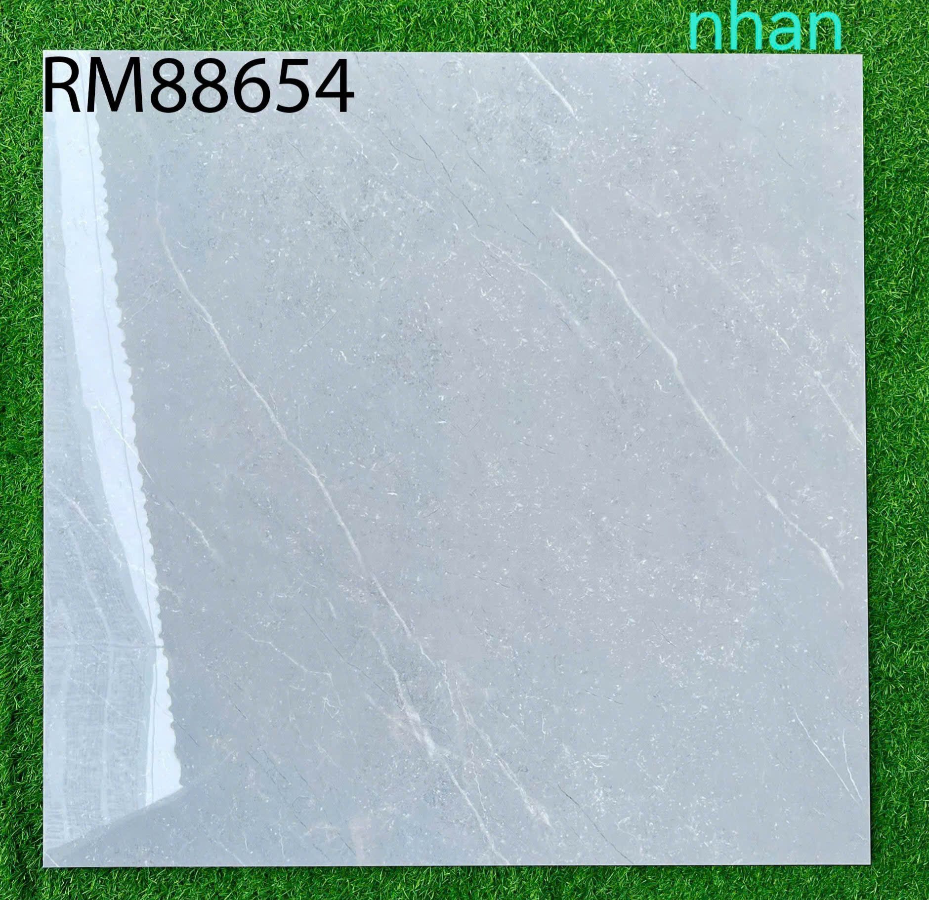 Gạch Lát Nền 80x80 Vicera Bóng Kiếng Vân Đá 