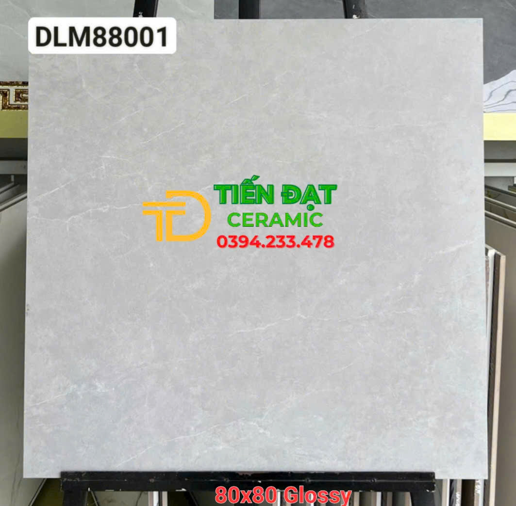 Gạch Lát Nền Phòng Khách 80x80 TQ Bóng Kiếng Cao Cấp