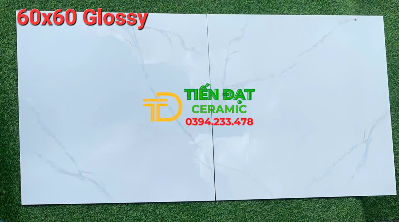 Gạch Lát Nền Takao 60x60 Trắng Khói Kim Cương Xả Kho Rẻ