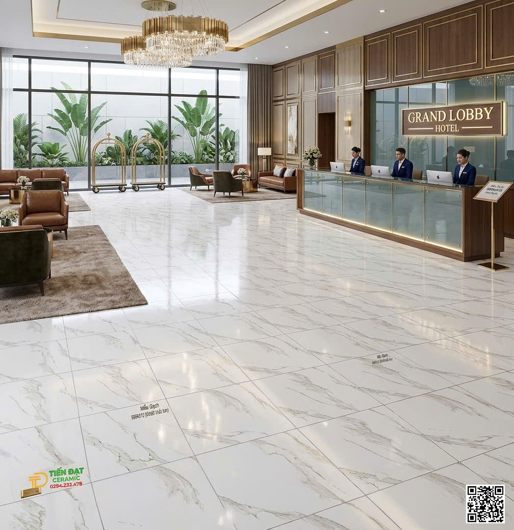 Tổng Đại Lý Gạch TQ 80x80 Nhũ Vàng Tại Quận 7 Q8 Giá Rẻ