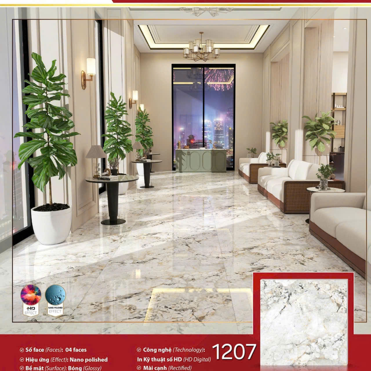 Tổng Kho Gạch Prime 120x120 Tại Lâm Đồng Giá Rẻ