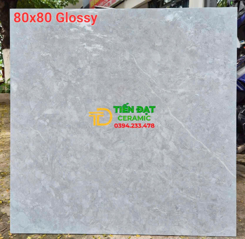 Kho Gạch Lát Nền Hà Thanh Tại Miền Nam 80x80 Vân Giả Đá