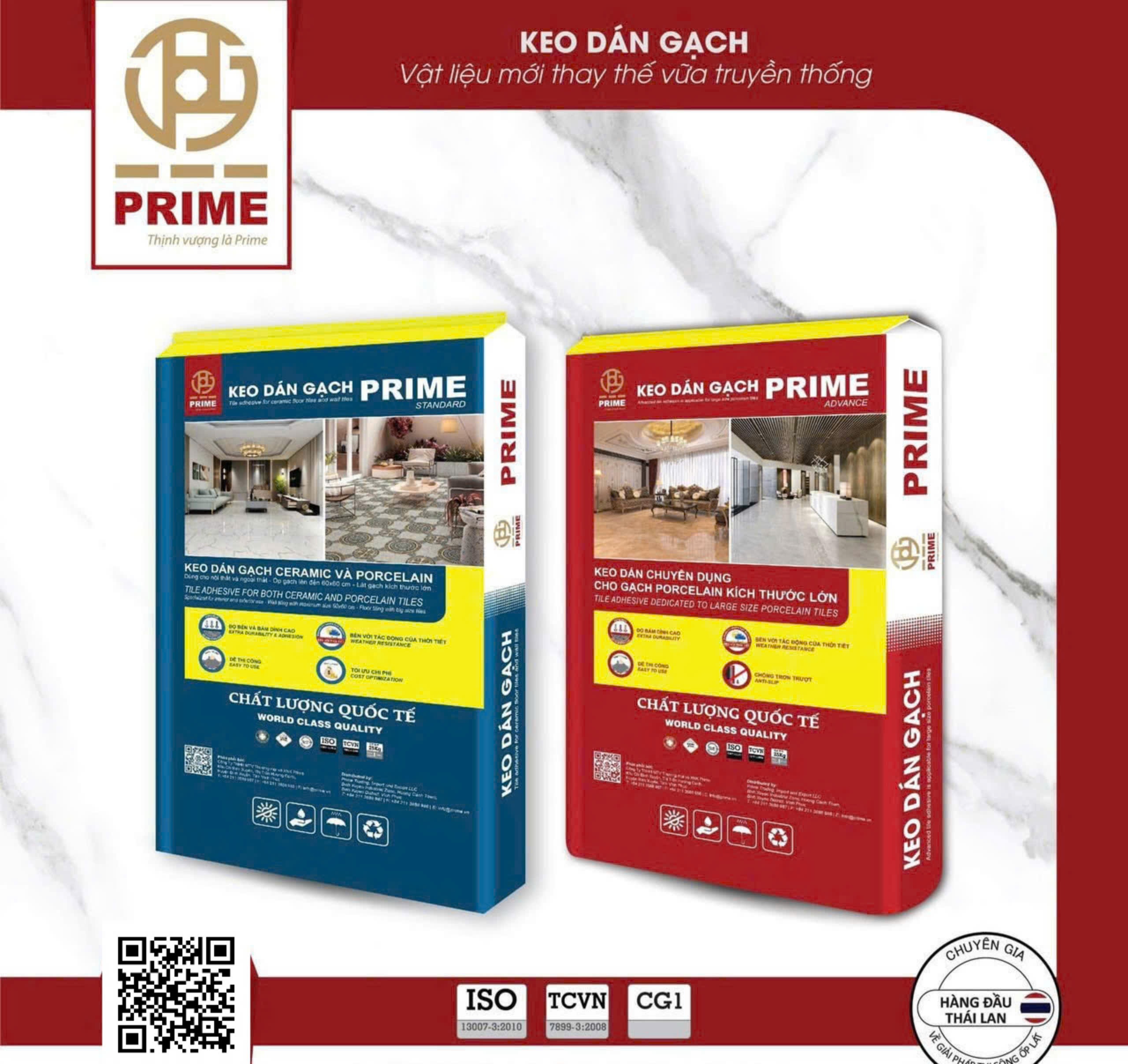 Nhà Phân Phối Keo Dán Gạch Prime Cao Cấp HCM