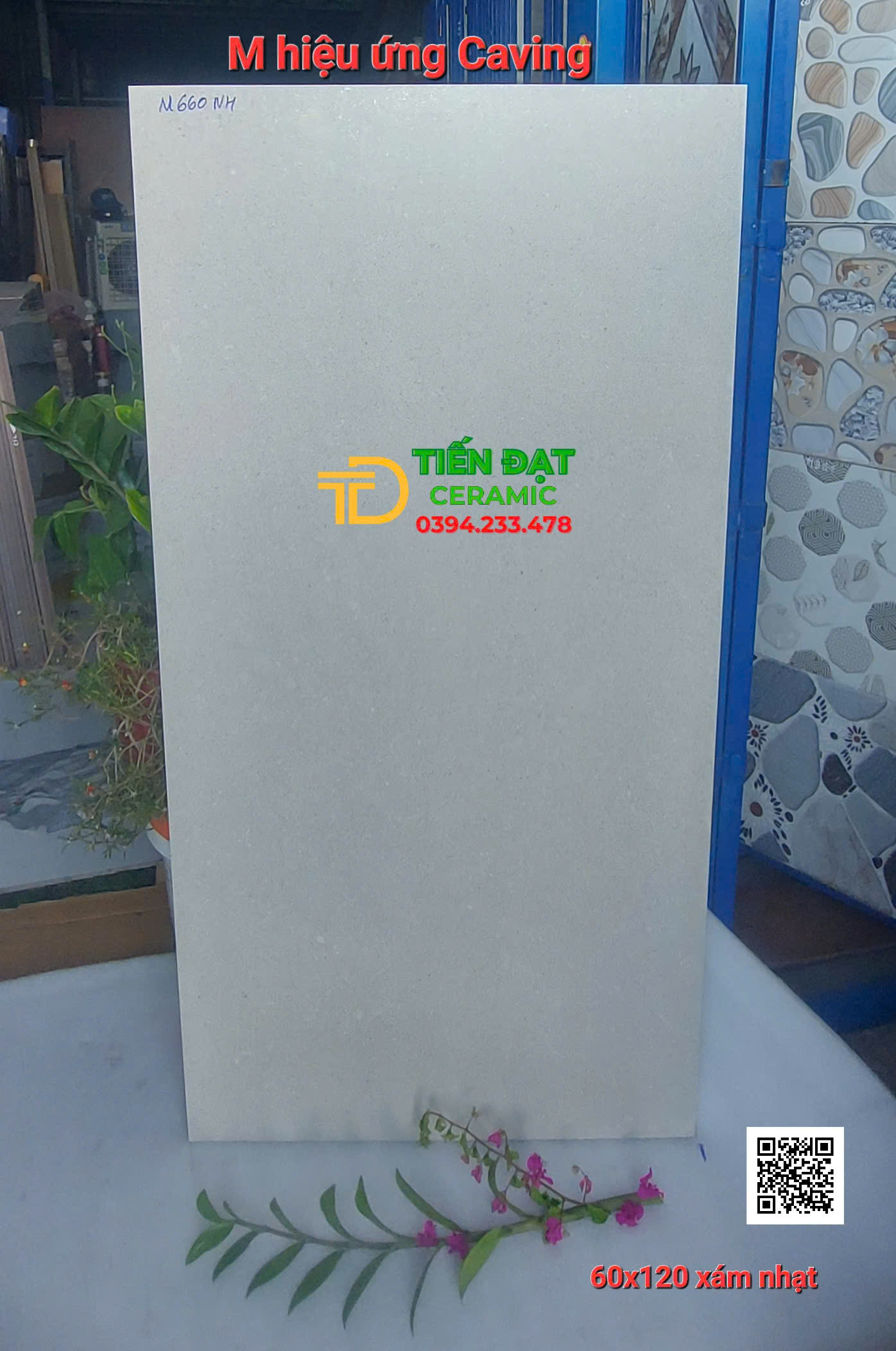 Tổng Đại Lý Gạch Ốp Lát Ân Độ 60x120 Đá Mờ Hiệu Ứng Caving