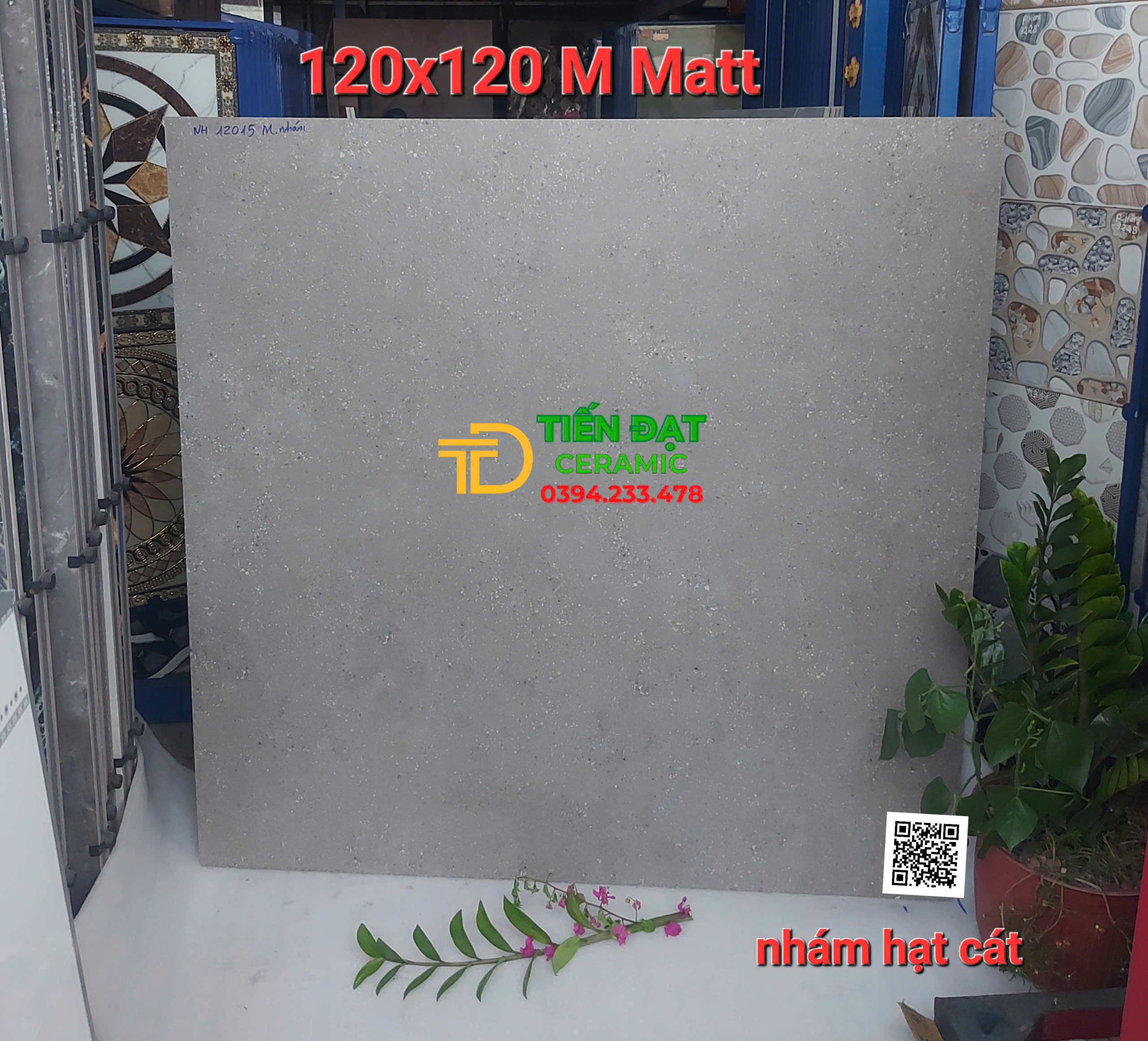 Tổng Kho Gạch Ấn Độ 120x120 Đá Mờ Nhám Ốp Lát Tại HCM