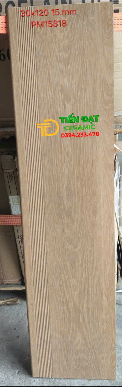 Tổng Kho Gạch Cầu Thang TQ 30x120 Giả Gỗ Tại HCM 