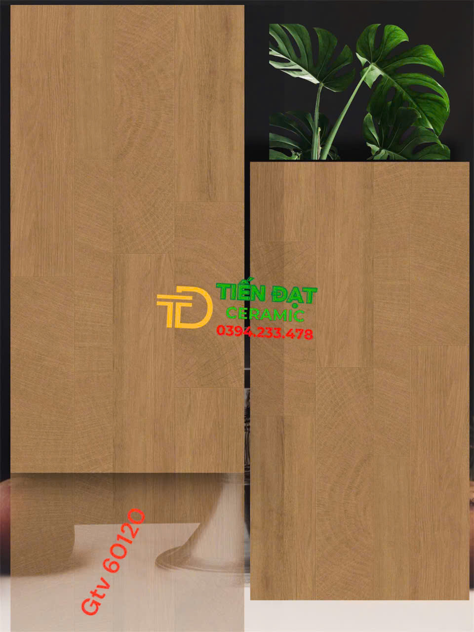 Tổng Kho Gạch Giả Gỗ Trung Quốc 60x120 Lát Nền Mờ Matt