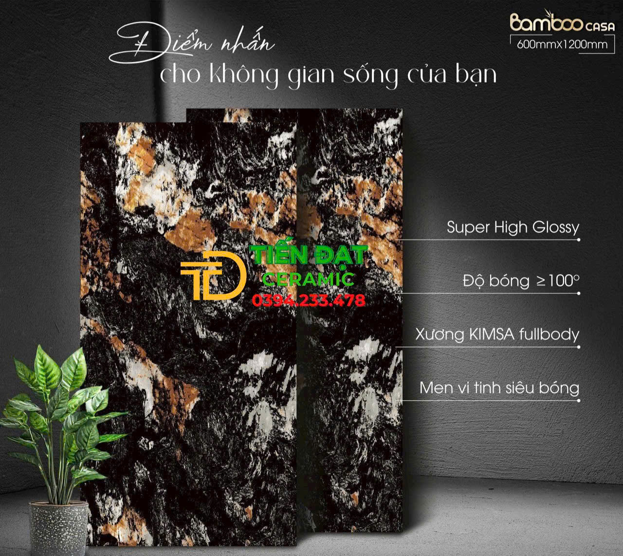 Tổng Kho Gạch Khổ Lớn Vincera 60x120 Ốp Mặt Tiền