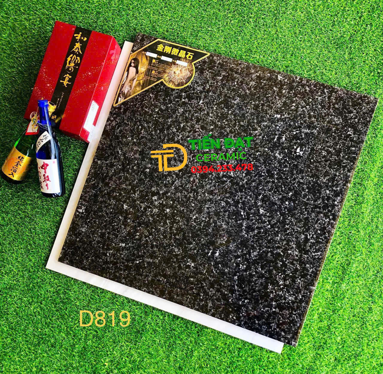 Tổng Kho Gạch TQ 80x80 Đen Hoa Cương Ốp Mặt Tiền