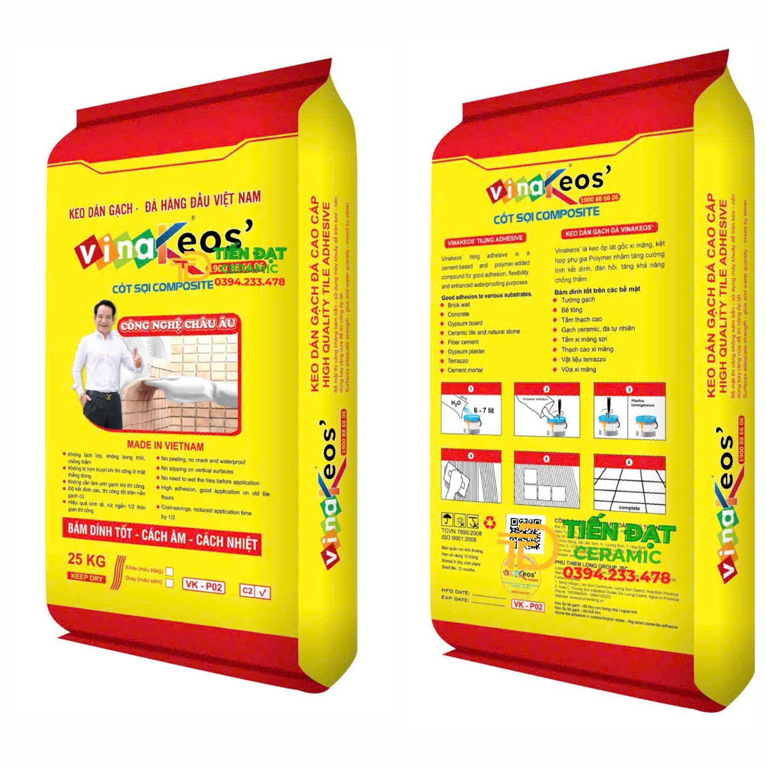 Tổng Kho Vinakeos Cốt Sợi Composite Cao Cấp Mẫu Mới Tại HCM
