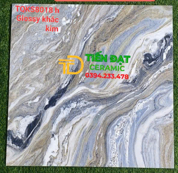 Tốp 568 mẫu Gạch TQ 80x80 Khắc Kim Bóng Kiếng