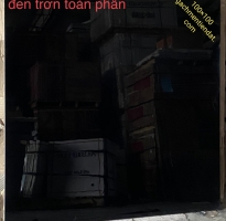 Đá Bóng Kiếng 100x100 Đen Trơn 