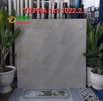 Đá Bóng Kiếng 100x100 Lát Nền Vân Vàng Ngọc Thạch