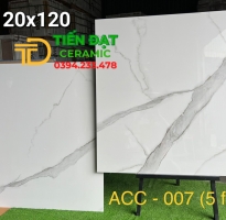 Đá Bóng Kiếng 120x120 Gạch Lát Phòng Khách Trắng Vân 