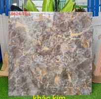 Đá Bóng Kiếng 80x80 Nhũ Vàng Prime HCM