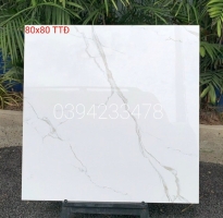 Đá Bóng Kiếng 80x80 Trắng Vân Mây Mẫu Mới