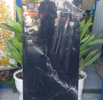 Đá Bóng Kính 60x120 Đen Tia Chớp Cao Cấp Mẫu Mới